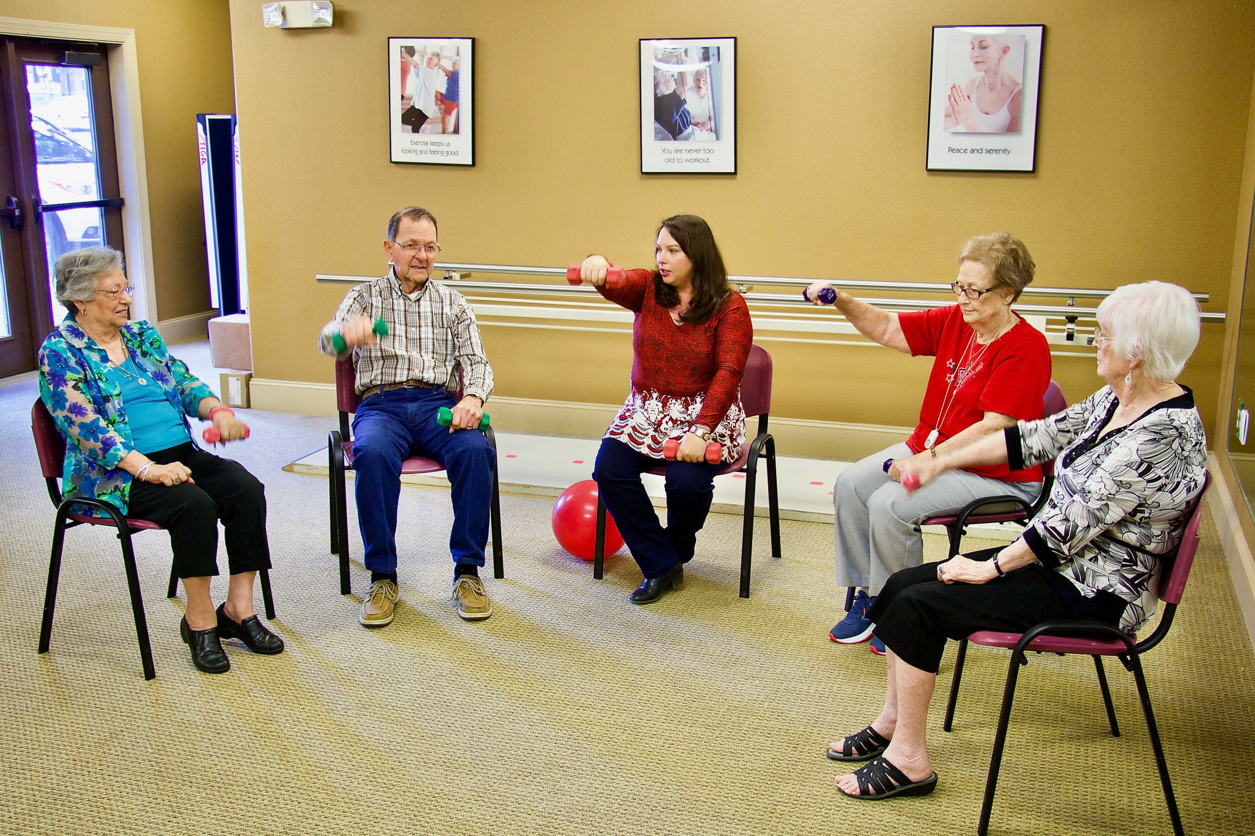 iwab senior exercise class